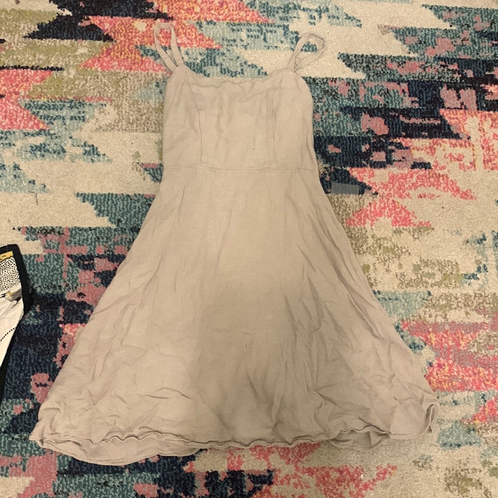 khaki dress